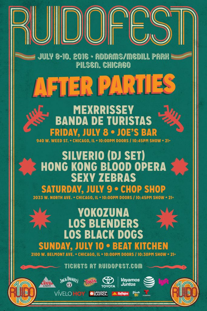 Ruido Fest After Parties Announced And On-Sale Now!