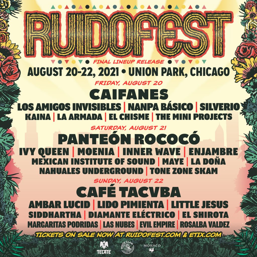 Ruido Fest 2021 Lineup